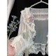 Gloaming About Tulips Dotted Tulle Cardigan(Reservation/6 Colours/Full Payment Without Shipping)